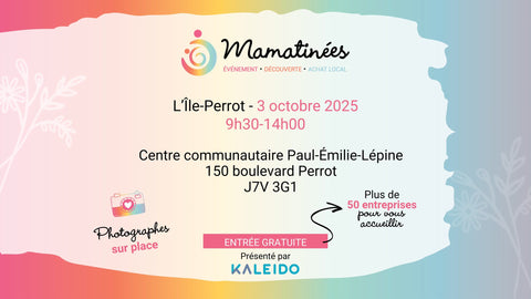 Mamatinées L'ile-Perrot - 3 octobre de 9h30 à 14h