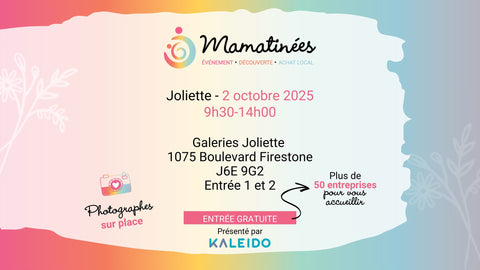 Mamatinées Joliette - 2 octobre de 9h30 à 14h