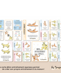 cartes de musculation pour enfants