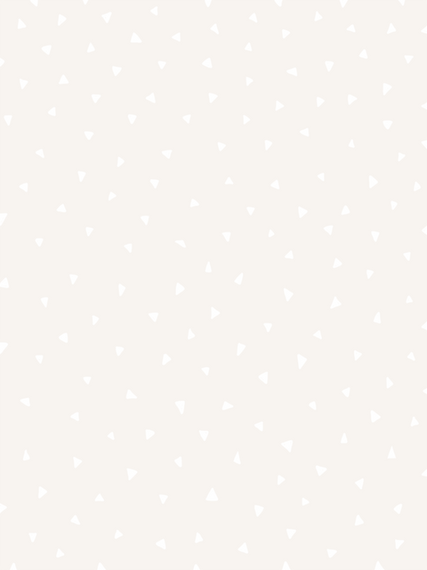 Motif de petits triangles blancs sur un fond de couleur beige