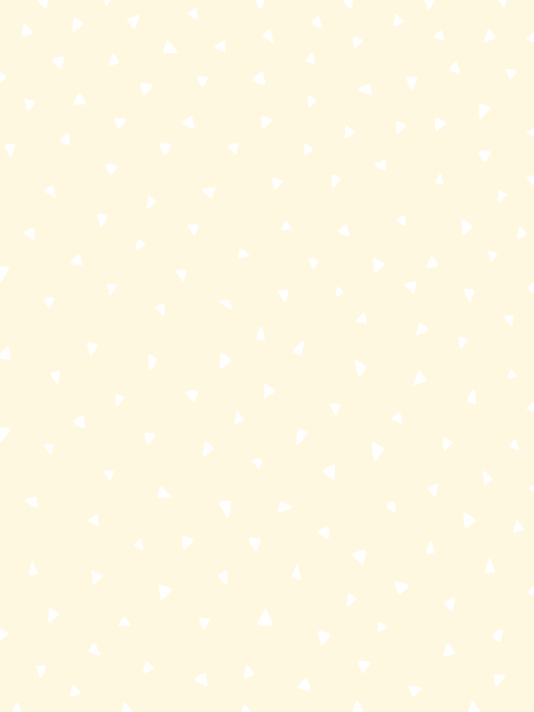 Motif de petits triangles blancs sur un fond de couleur jaune