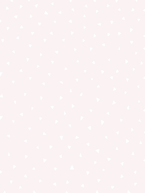 Motif de petits triangles blancs sur un fond de couleur rose