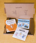 Cette boîte comprend trois produits pour faire bouger les jeunes choisis par hasard par une kinésiologue. 
