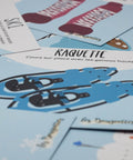Cartes d’apprentissage actives thématiques hiver (raquette, patin, bonhomme de neige) pour pauses actives ludiques et langage des enfants.