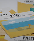 Cartes d’apprentissage actives thématiques été (plage, palmier, lunettes) pour pauses actives pour travailler l'équilibre. 
