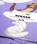 Cartes d’apprentissage bilingues animaux polaires (renard blanc) dès 2ans pour pauses actives debout.