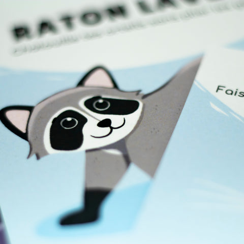Cartes d’apprentissage bilingues animaux méli mélo (raton valeur) dès 2 ans pour pauses actives. 