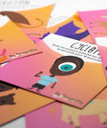 Cartes d’apprentissage créatures fantastiques bilingues (cyclope) dès 2 ans pour pauses actives. 