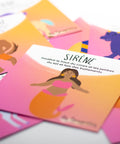 Cartes d’apprentissage créatures fantastiques bilingues (sirène) dès 2 ans pour pauses actives. 