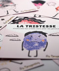 Cartes d’apprentissage émotion de la tristesse dès 2 ans pour pauses actives. 