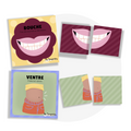 Cartes d'apprentissage thème corps humain pour apprendre en bougeant contenant 9 casse-tête de 2 morceaux  