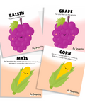 Ensemble de cartes d'apprentissage actives pour stimuler le langage à travers le mouvement dès 18 mois et plus.
