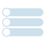 Pictogramme bleu et blanc représentant une liste avec cases cochées, illustrant Qu’est-ce que ça comprend