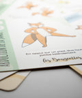 Cartes de musculation pour enfants dès 4 ans avec exercice d’abduction de la jambe pour découvrir l’entraînement fonctionnel.