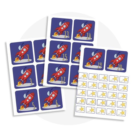 Atelier de dénombrement Espace - Les Bougeottes