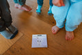 Cartes d'apprentissage thème pâques pour faire des pauses actives en sautant de Les Bougeottes