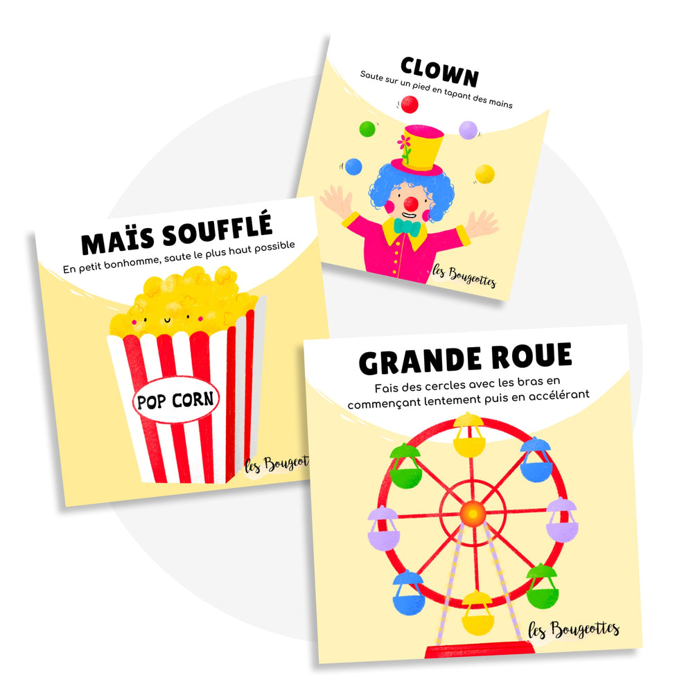 Cartes d’apprentissage - Carnaval