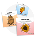 Cartes d’apprentissage - Moment présent - Les Bougeottes