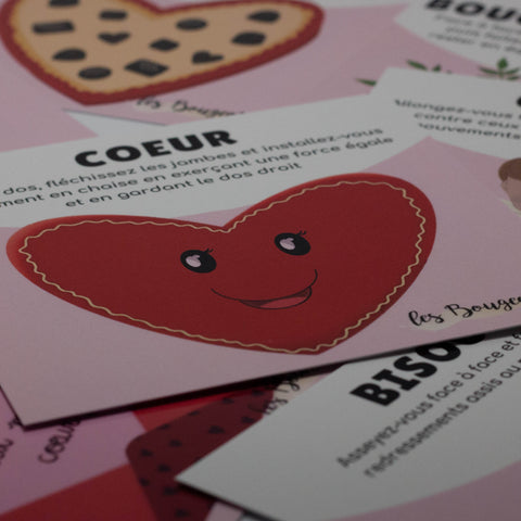 Cartes d’apprentissage - Saint - Valentin - Les Bougeottes