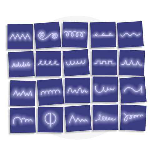 Cartes de tracés et de préécriture pour travailler motricité fine, coordination et prise mature du crayon des enfants