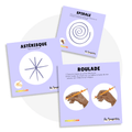 Cartes de tracés et de préécriture pour travailler motricité fine, coordination et prise mature du crayon des enfants - Les Bougeottes