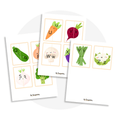 Jeu d'association de lettres avec les légumes - Les Bougeottes