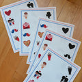 Jeu des ombres Saint - Valentin - Les Bougeottes