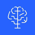 logo l'Institut des troubles d'apprentissage avec un cerveau sur fond bleu