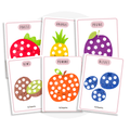 Marqueurs à points - Fruits - Les Bougeottes