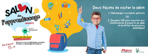 Salon de l'apprentissage de Québec - 24 et 25 octobre